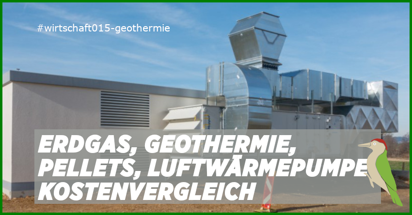 Geothermie-Energiesparen